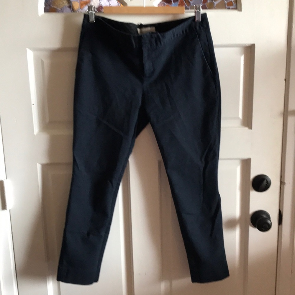 Banana Republic navy ankle pants Hampton Fit